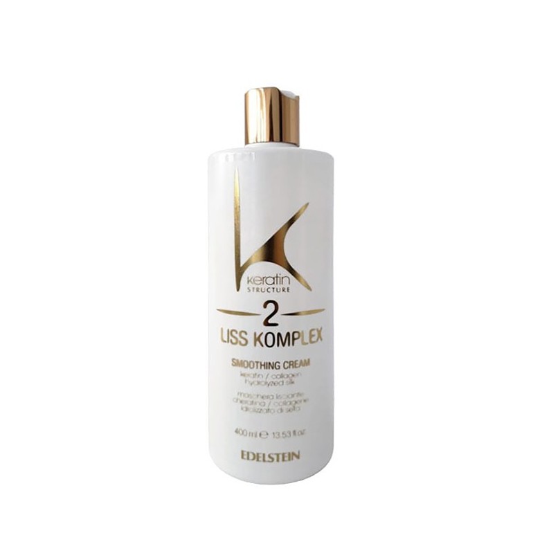 Tratamiento Alisado Paso 2 Crema Alisadora Sin Formol 400 ml Keratin StructureAlisados y Permanentes