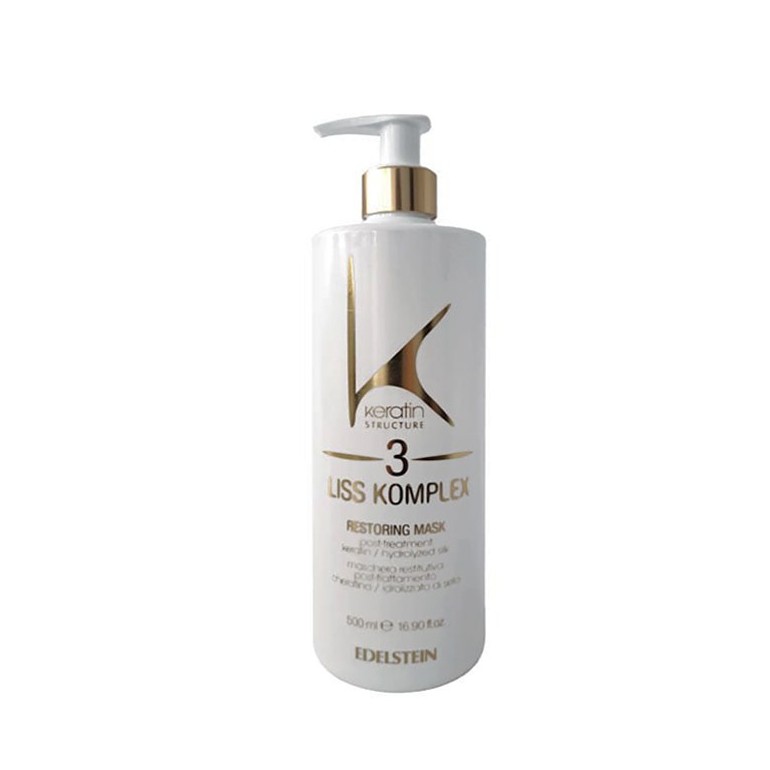Tratamiento Alisado Paso 3 Mascarilla Reparadora 500 ml Keratin Structure