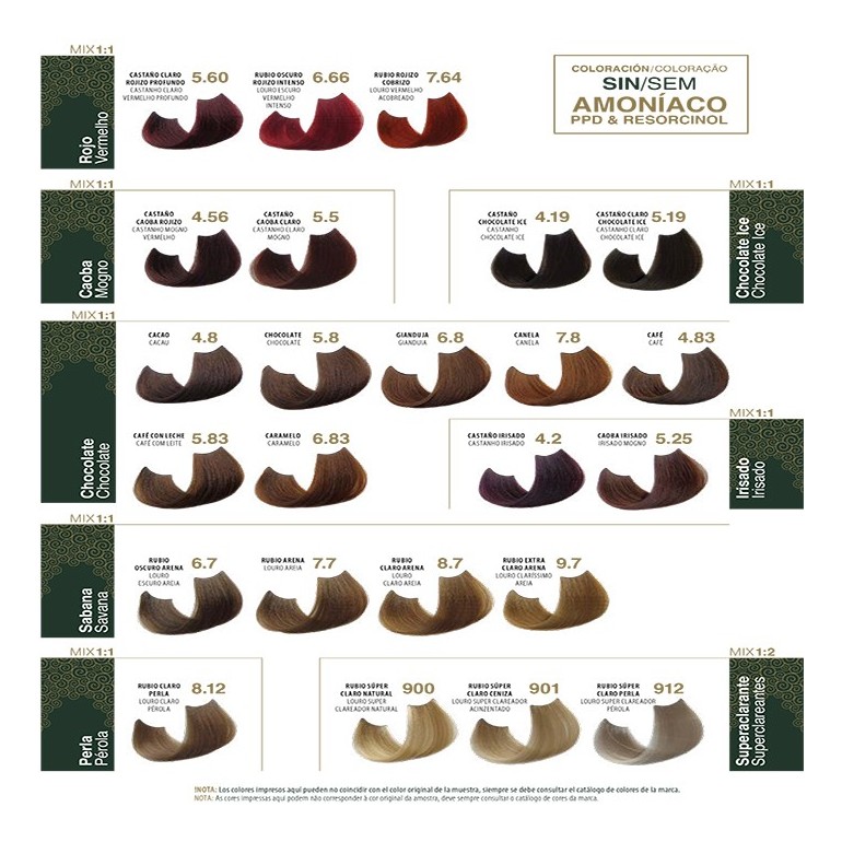 Tinte Sin Amoniaco 1OO ml Native Tinte Sin Amoniaco 1OO ml Native