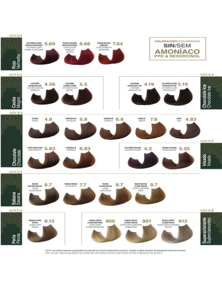 Tinte Sin Amoniaco 1OO ml Native